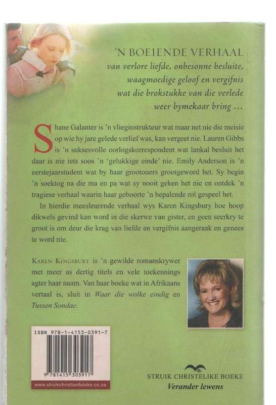 VIR HIERDIE OOMBLIK - KAREN KINGSBURY (1 STE UITGAWE 2008)