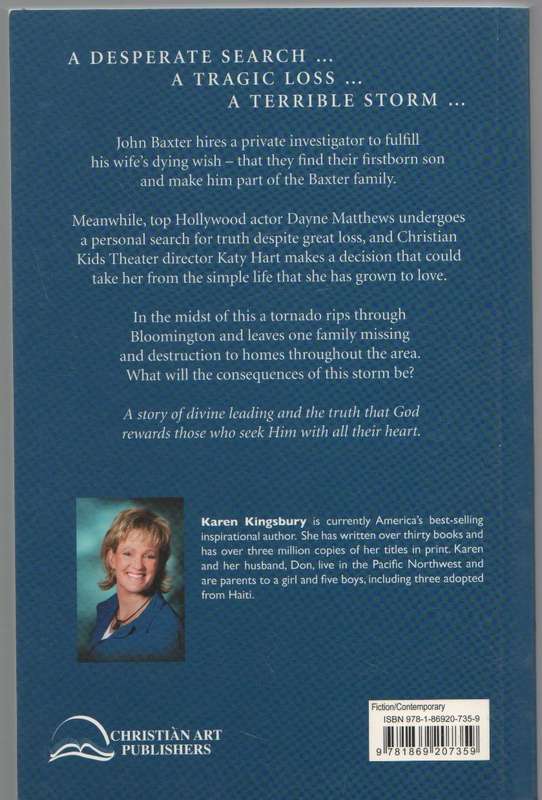 FOUND - KAREN KINGSBURY (1 ST EDITION 2006) FIRSTBORN SERIES # 3