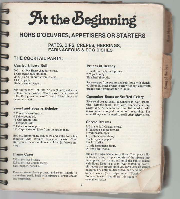 ARCADIA RECIPE BOOK - S A JEWISH CHILDREN'S HOME (OLD)
