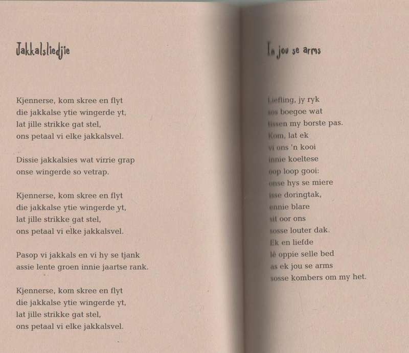 BOEGOE VANNIE LIEFDE - HANS DU PLESSIS (1 STE UITGAWE (2002)