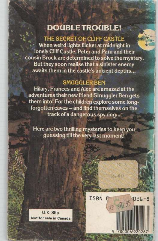 MYSTERY STORIES, THE SECRET OF CLIFF CASTLE &  SMUGGLER BEN - ENID BLYTON (1976)