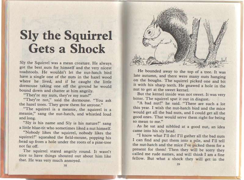 TWO ENID BLYTON BOOKS: THE GOBLIN AND THE DRAGON & DAME ROUNDY'S STOCKINGS