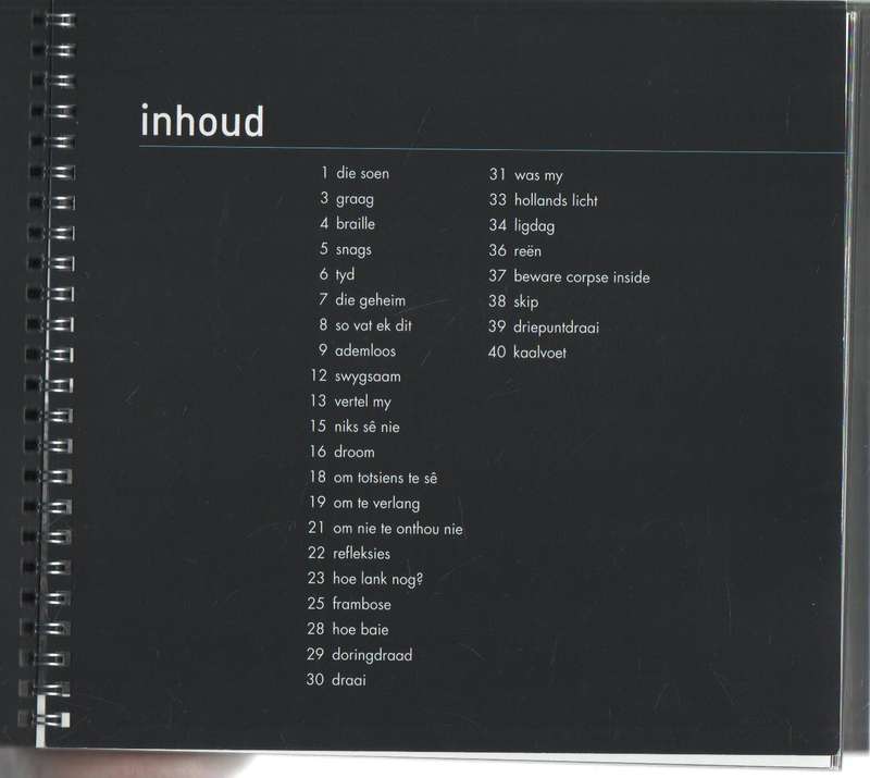 WOORDE SONDER WYSIES - KARIN HOUGAARD (GETEKEN) 1 STE UITGAWE 2008 (CD INGESLUIT)