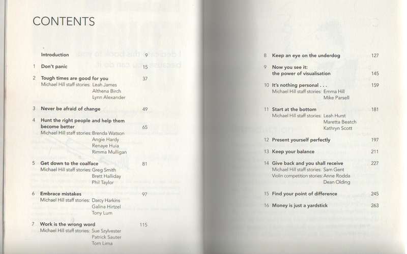 TOUGHEN UP, WHAT I'VE LEARNED ABOUT SURVIVING TOUGH TIMES - MICHAEL HILL (1 ST PUBLISHED 2009)