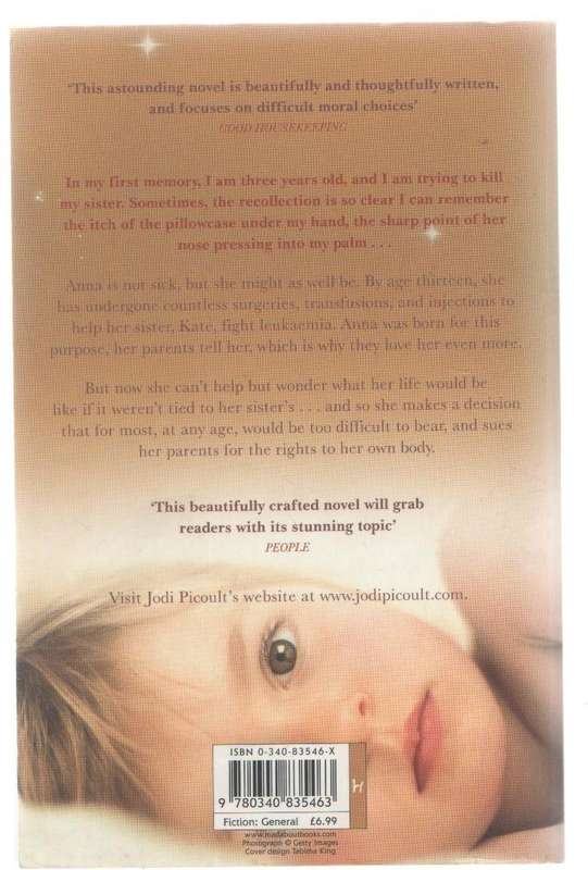 MY SISTER'S KEEPER - JODI PICOULT (2004)