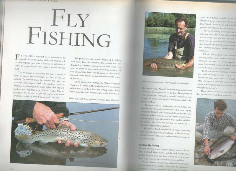 THE CONCISE ENCYCLOPEDIA OF FISHING, COARSE, SEA & FLY FISHING - CHRIS DAWN (1999)