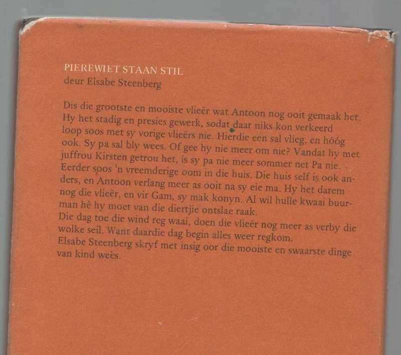 VELDVOLK VERHALE - A A J VAN NIEKERK (1 STE DRUK 1976)