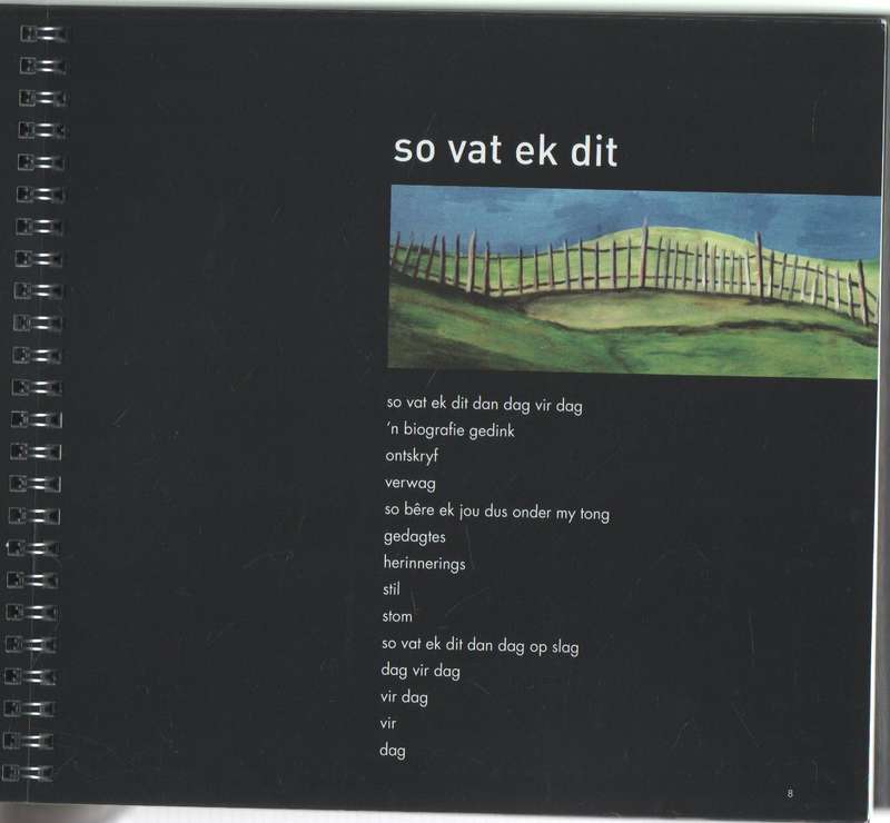 WOORDE SONDER WYSIES - KARIN HOUGAARD (GETEKEN) 1 STE UITGAWE 2008 (CD INGESLUIT)