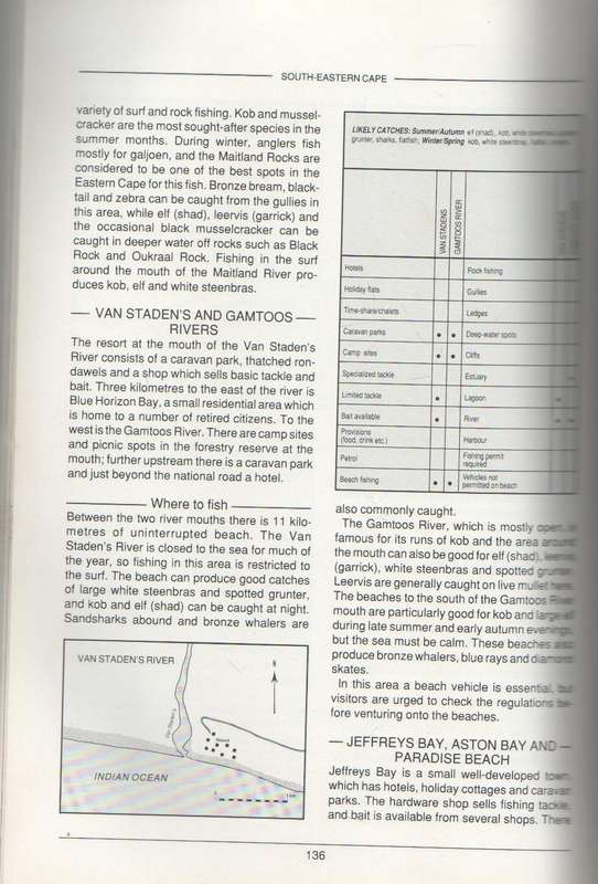 THE SOUTH AFRICAN FISHERMAN - IVOR WHIBLEY & PAT GARRATT (2ND EDITION 1993)