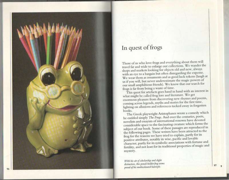 FROGS, ART, LEGEND, HISTORY - PATRIZIA RIBUOLI & MARINA ROBBIANI (1992)