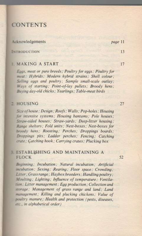 SMALL SCALE POULTRY KEEPING, GUIDE TO FREE-RANGE POULTRY PRODUCTION - RAY FELTWELL 1992