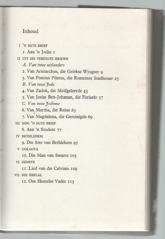 SKADUWEES VAN NASARET - C J LANGENHOVEN (1972)