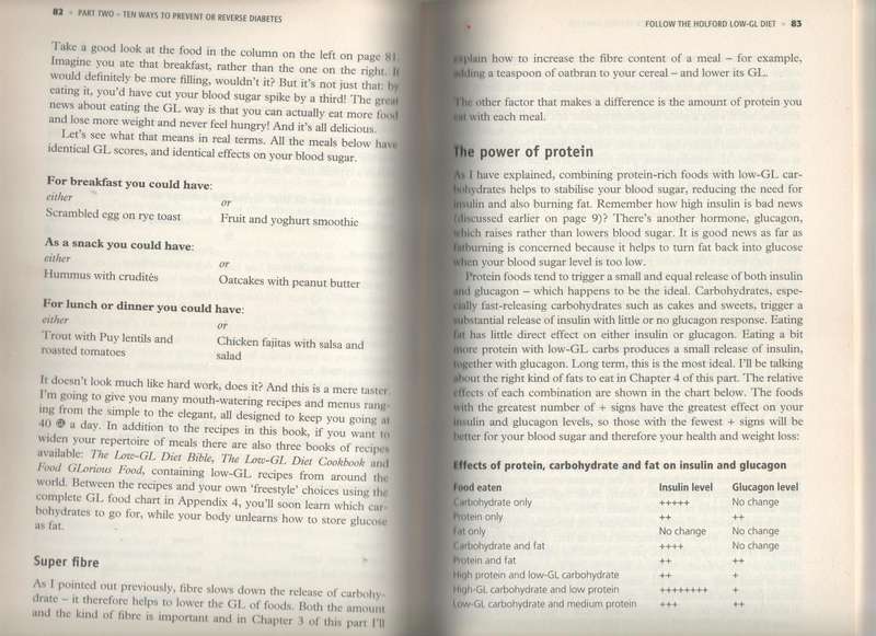 SAY NO TO DIABETES, 10 HEALTHY WAYS TO PREVENT OR REVERSE DIABETES- PATRICK HOLFORD (2011)