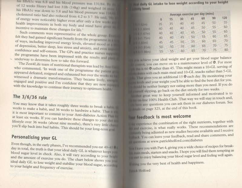 SAY NO TO DIABETES, 10 HEALTHY WAYS TO PREVENT OR REVERSE DIABETES- PATRICK HOLFORD (2011)