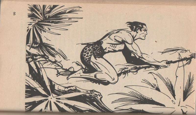 TARZAN DIE ONGETEMDE - EDGAR RICE BURROUGHS (1 STE UITGAWE 1984 IN AFRIKAANS)