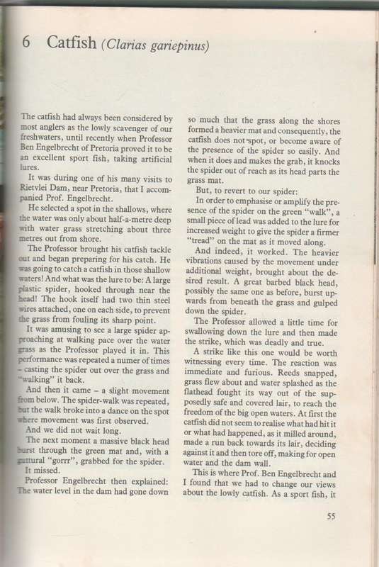 THE GREAT FRESHWATER ANGLING MANUAL - FLIP JOUBERT (1 ST EDITION 1988)
