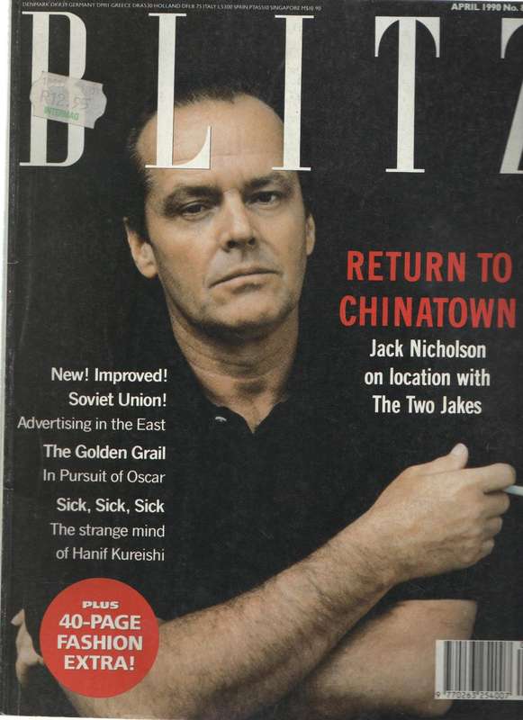 FIVE BLITZ MAGAZINES  1987 - 1990
