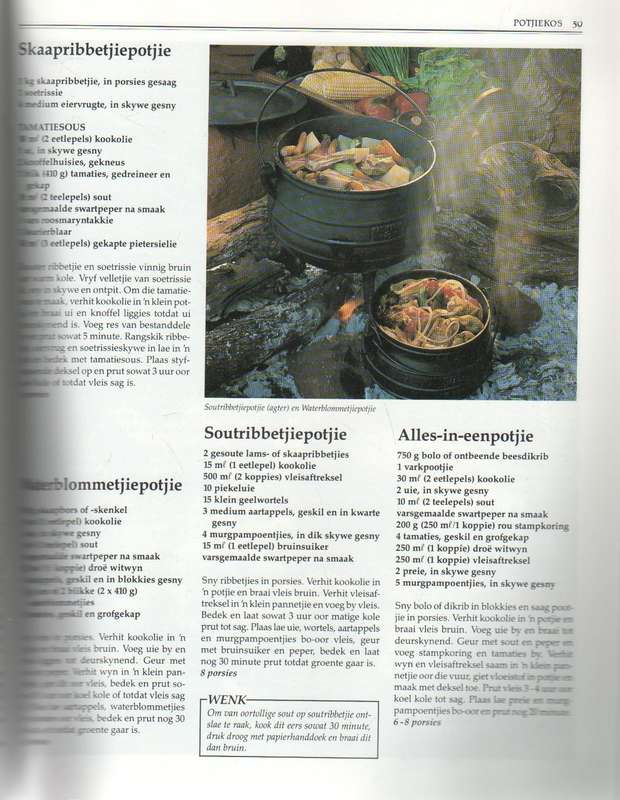 BESTE SUID-AFRIKAANSE BRAAI RESEPTE - CHRISTA KIRSTEIN (5 DE DRUK 1992)