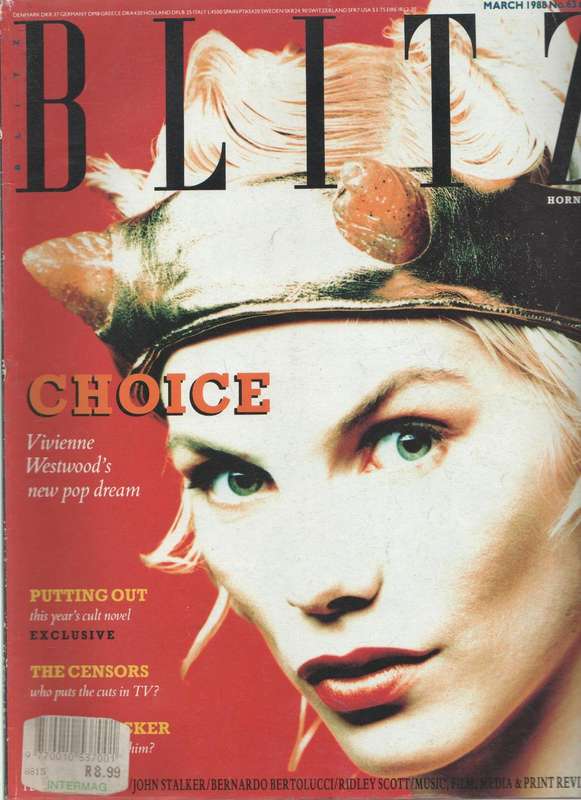 FIVE BLITZ MAGAZINES  1987 - 1990