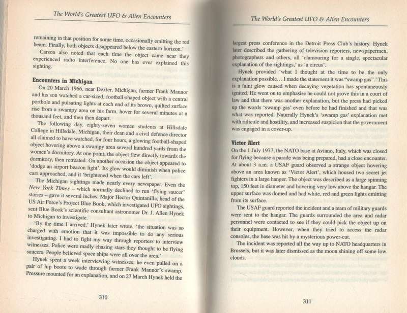 THE WORLD'S GREATEST UFO & ALIEN ENCOUNTERS (2002)
