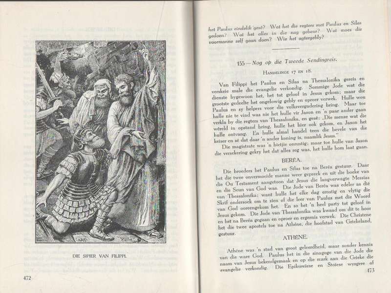 DIE AFRIKAANSE KINDERBYBEL ,  DEUR W J CONRADIE (16 DE DRUK 1942)