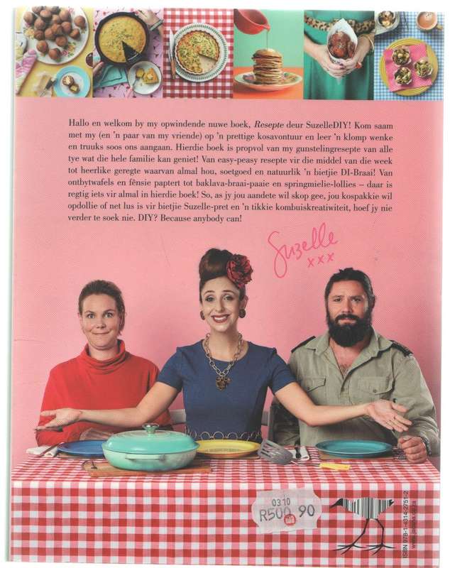 RESEPTE - SUZELLE DIY (1 STE UITGAWE 2018)