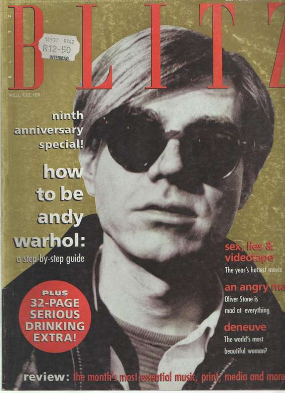 FIVE BLITZ MAGAZINES  1987 - 1990