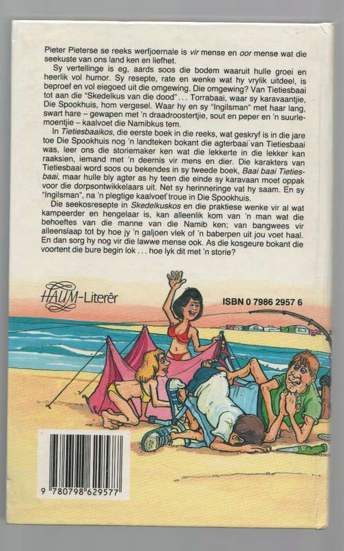 SPOOKHUISKOS, VERSAMELING KONKAKSITJIES EN ALLERHANDE MEGHEFTETJIES -PIETER PIETERSE (1 ST UITG 1989