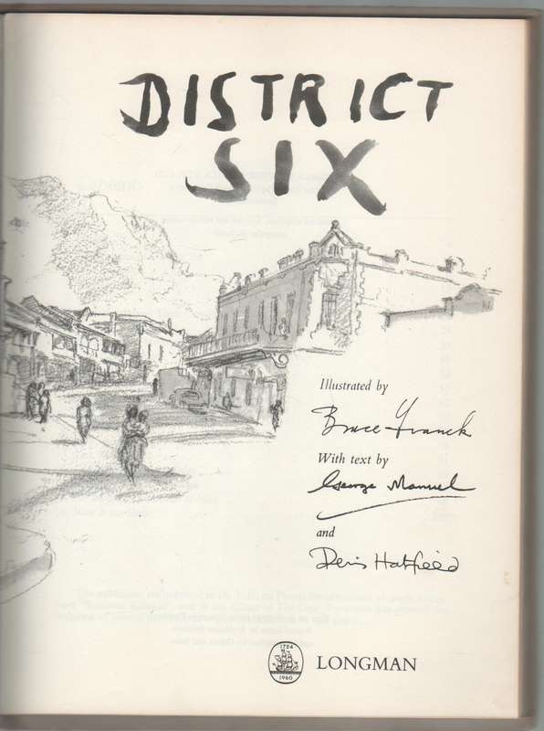 DISTRICT 6 - GEORGE MANUEL (5 TH IMPRESSION 1973)