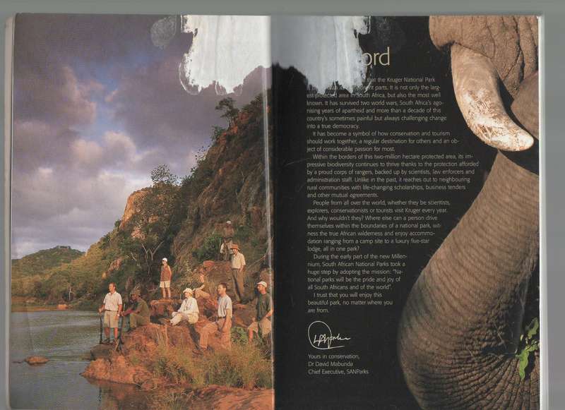 GETAWAY GUIDE TO THE KRUGER NATIONAL PARK - CAMERON EWART-SMITH (2005)