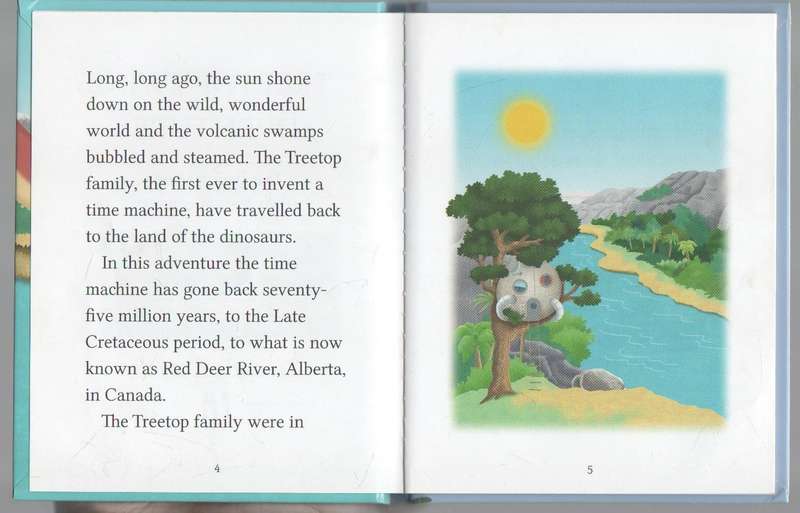 TREETOP TWINS ADVENTURES , THE TWINS MEET TWO TYRANNOSAURS - CRESSIDA COWELL