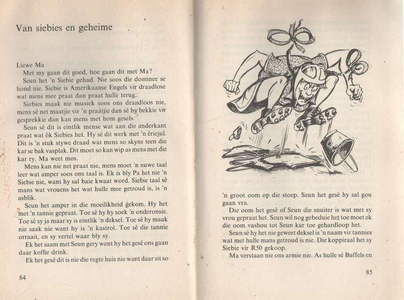 LIEWE MA BRIEWE VAN KLEINJAN - JOHAN VAN PLETZEN (8 STE DRUK 1983)