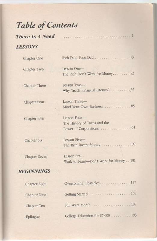 RICH DAD, POOR DAD - ROBERT KIYOSAKI (1998)