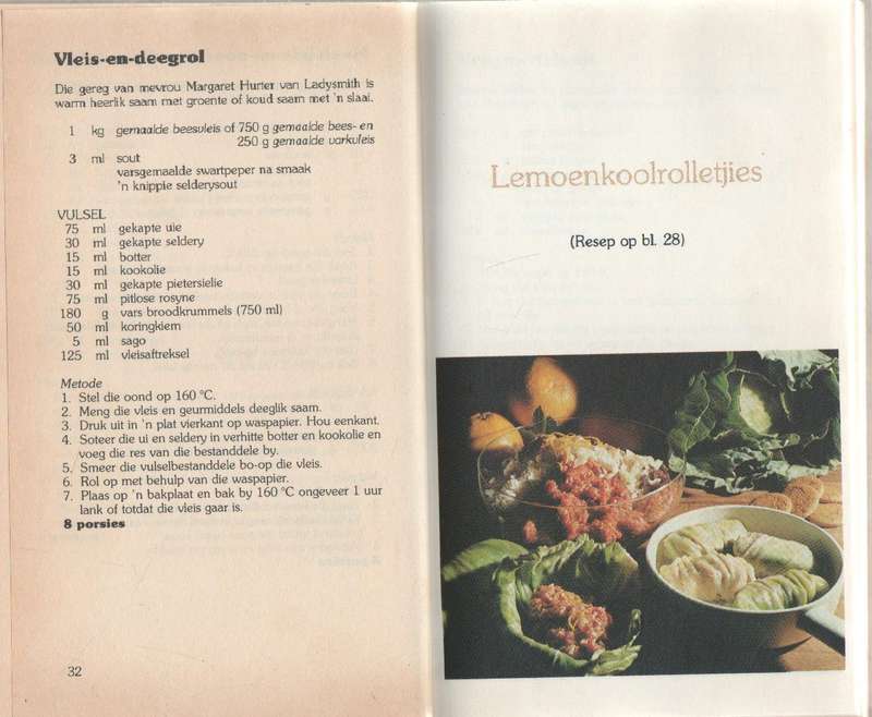 EKONOMIESE VLEISGEREGTE - GETOETS DEUR DIE VLEISRAAD(2 DE DRUK 1986)