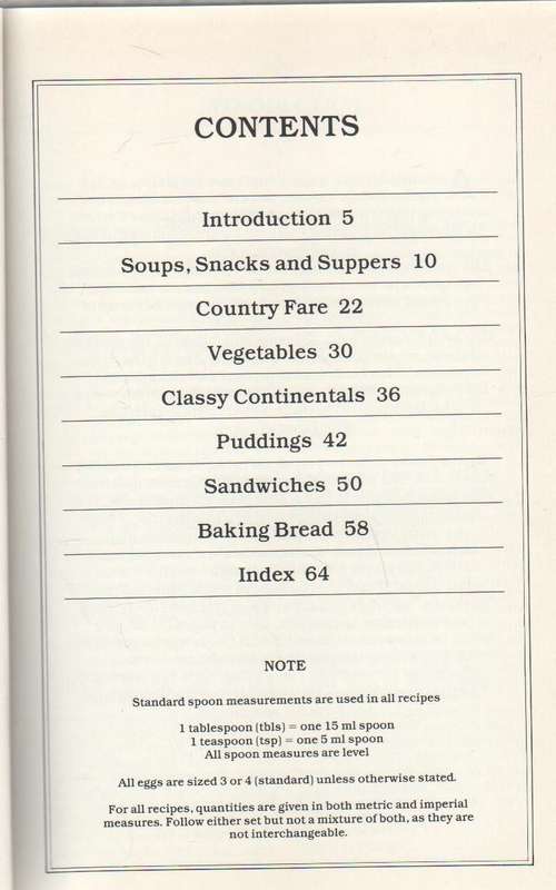 BREAD COOKERY RECIPES AND IDEAS USING BREAD - KATE MOSELEY (1 ST PUBLISHED 1986 BY CHECKERS)