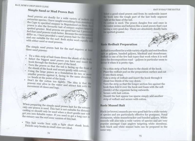 SOUTH AFRICAN SALTWATER BAIT, LURE & SHOT CLINIC - BRUCE BLACK (1 ST PUBLISHED 2009)