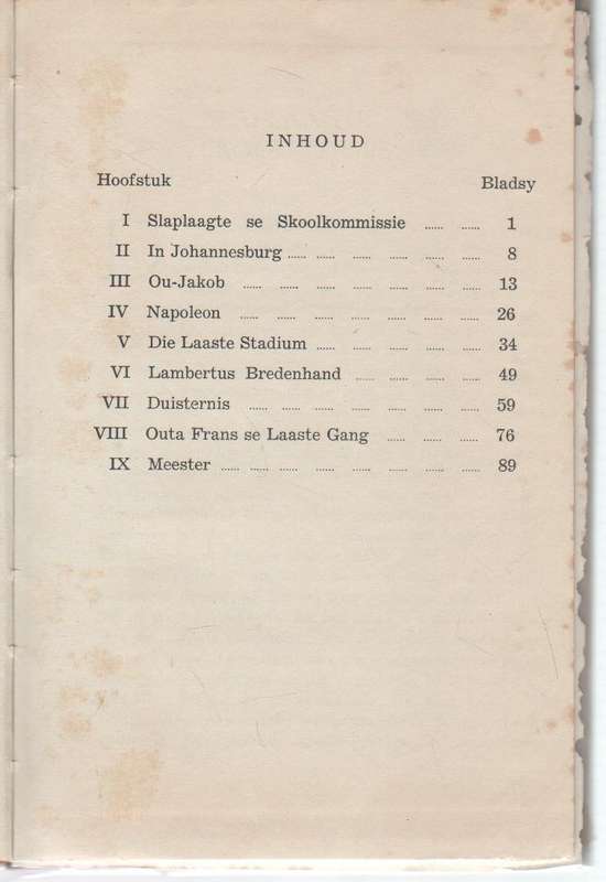 KARAKTERS OP ONS VLAKTES - JOCHEM VAN BRUGGEN (aPb 1957)