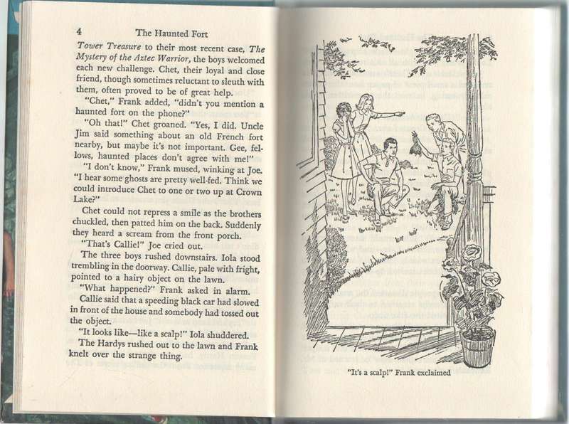 THE HARDY BOYS, THE HAUNTED FORT, 44 - FRANKLIN W DIXON (
