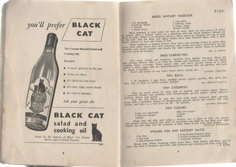 VINTAGE TRIED AND TRUE HINTS AND RECIPES - OFS TOC H WOMENS ASSOCIATION (OLD) ORANGE FREE STATE