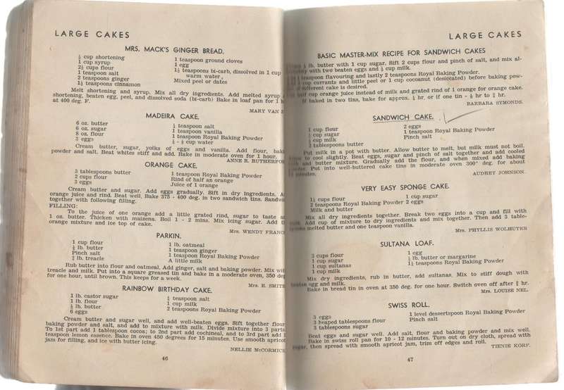VINTAGE TRIED AND TRUE HINTS AND RECIPES - OFS TOC H WOMENS ASSOCIATION (OLD) ORANGE FREE STATE