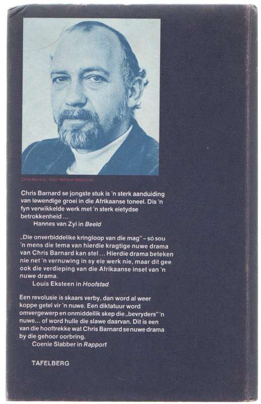 'N MAN MET VAKANSIE - CHRIS BARNARD (1 STE DRUK 1977)