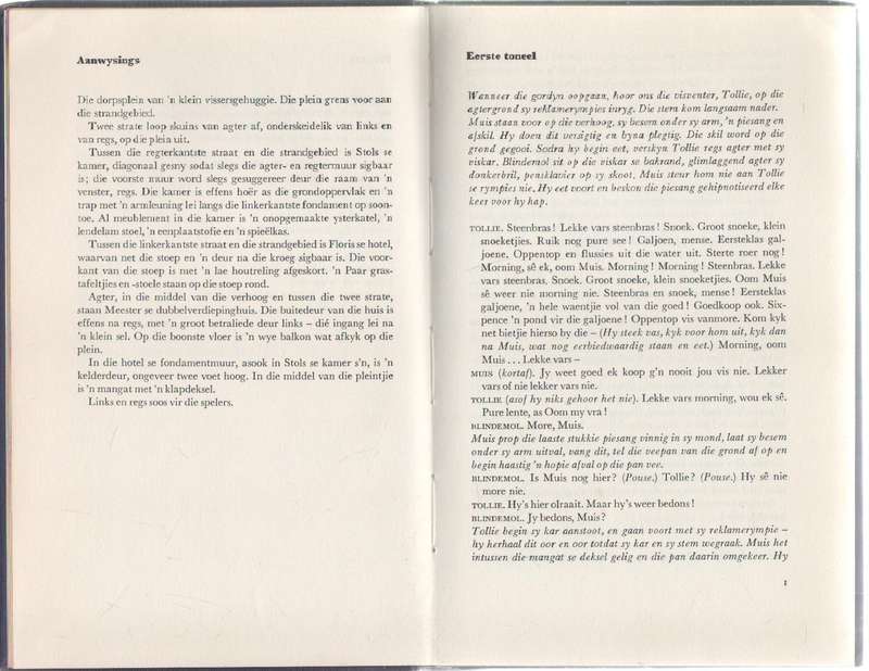 'N MAN MET VAKANSIE - CHRIS BARNARD (1 STE DRUK 1977)