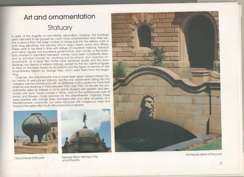 UNION BUILDINGS - PUBLISHED BY THE BUREAU FOR INFORMATION (MARCH 1989)