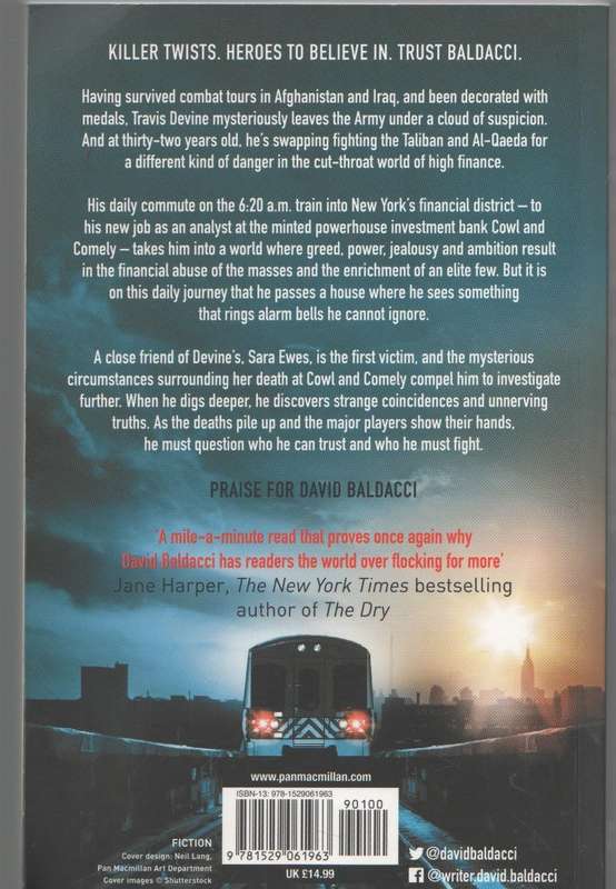 THE 6:20 MAN - DAVID BALDACCI (1 ST PUBLISHED 2022)