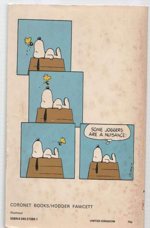 STAY WITH IT, SNOOPY - CHARLES M SCHULZ (1981)