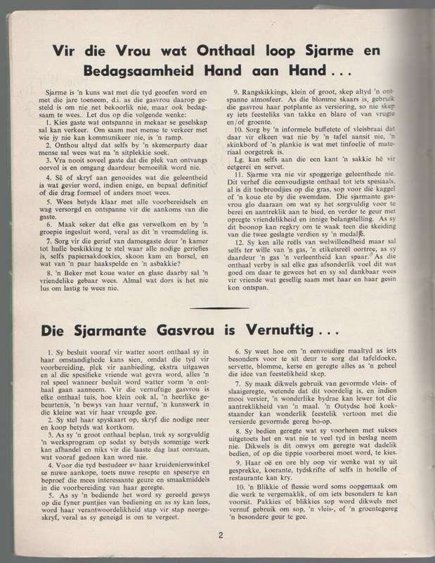 ONTHAAL MET SJARME...KOOK MET LUS - MEV JANNIE THERON (OUD)
