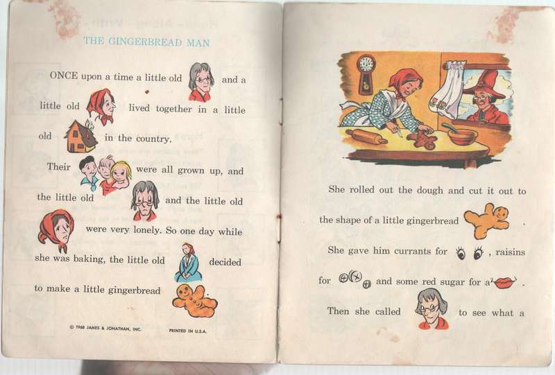 THE GINGERBREAD MAN - SUNN BOOK (1968)
