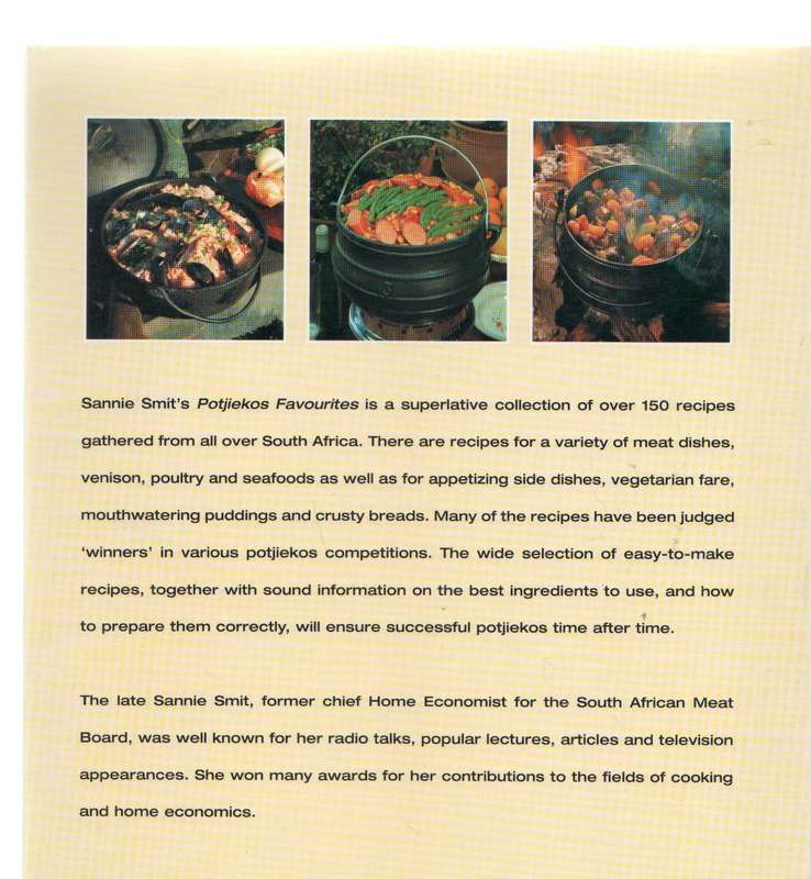 POTJIEKOS FAVOURITES - SANNIE SMIT (1 ST PUBLISHED 1988)