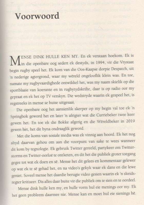 RASSIE, STORIES OOR RUGBY EN DIE LEWE - RASSIE ERASMUS & DAVID O'SULLIVAN (I STE UITGAWE 2023)