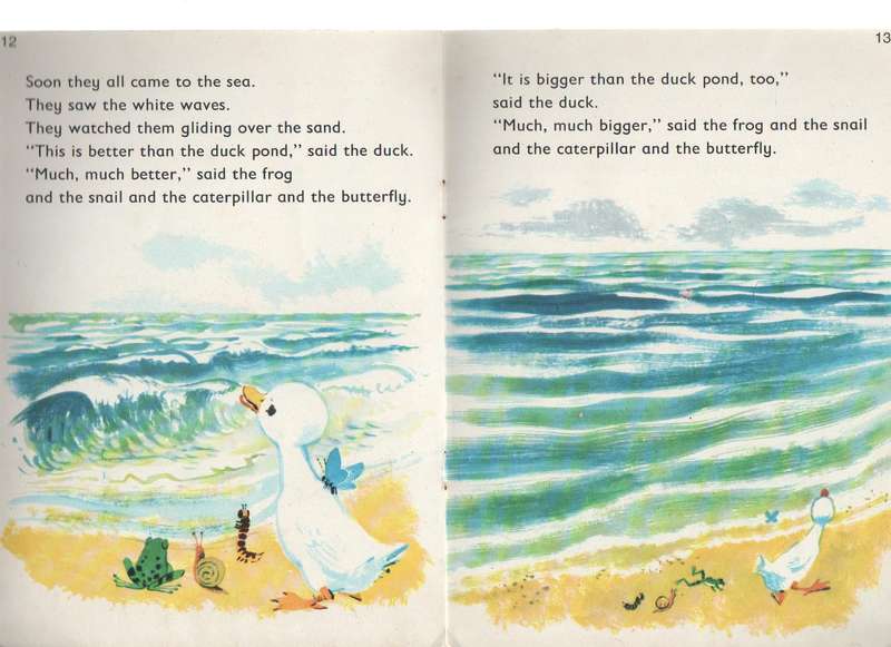 THE DUCK THAT RAN AWAY, BOOK 5 - RUTH AINSWORTH AND RONALD RIDOUT (OLD)